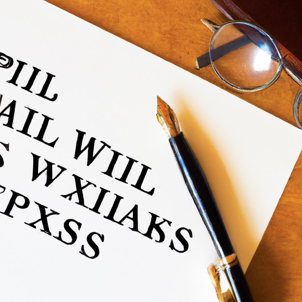 Maximizing the Benefits of Wills in Comprehensive Estate Planning